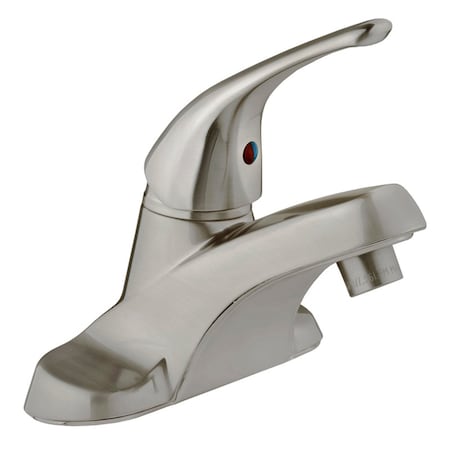 HEAVY DUTY SINGLE LEVER RV LAVATORY FAUCET - BRUSHED SATIN NICKEL